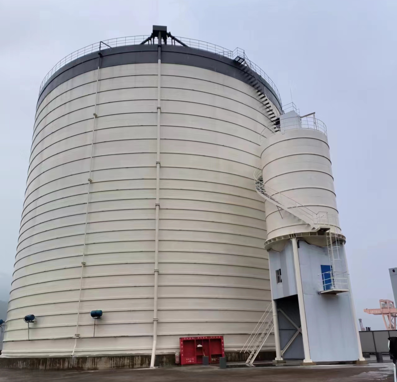 石狮10万吨水泥钢板库