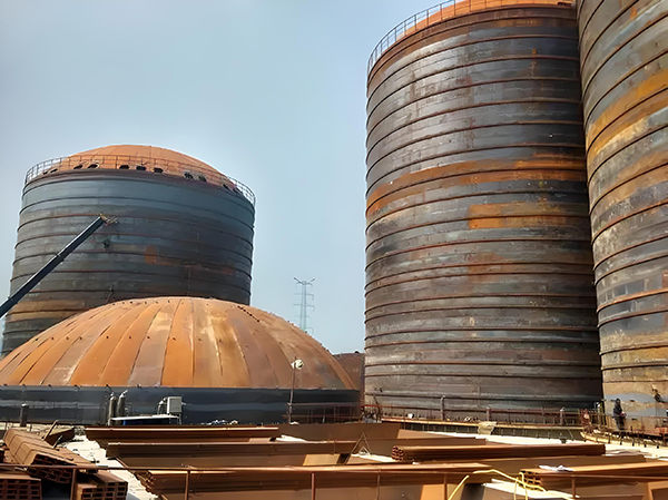 石狮焦粉钢板仓